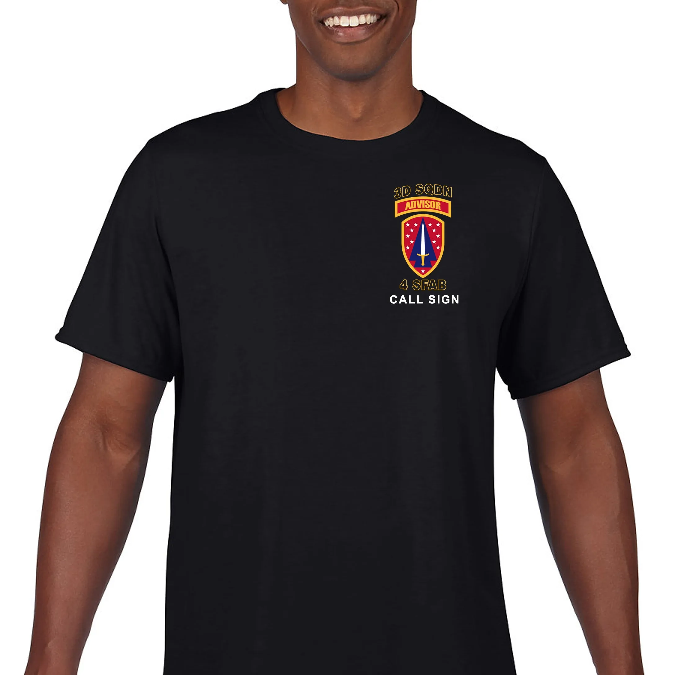 (4310-4313) Unisex Performance Short Sleeve PT Shirt (Feels like Cotton). This shirt IS approved for PT.