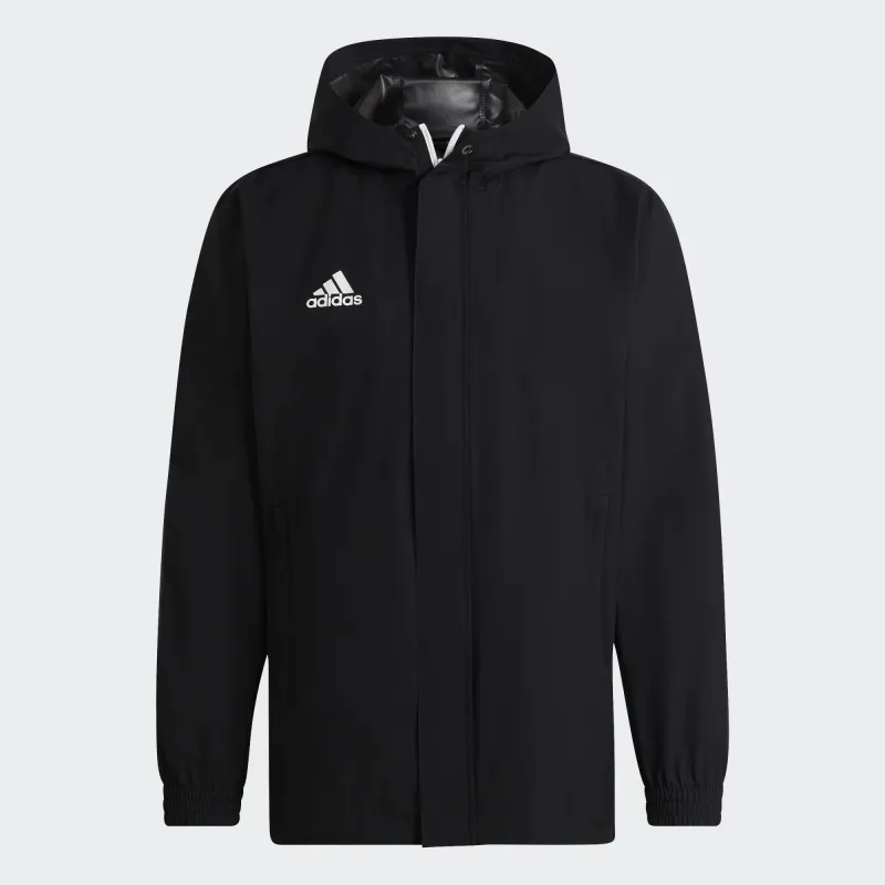 ADIDAS ENTRADA 22 ALL WEATHER JACKET BLACK