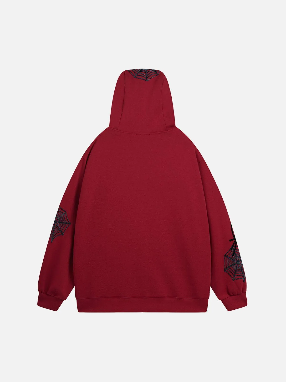 Aelfric Eden 3D Embroidery Spider Zip Up Hoodie