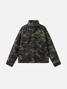 Aelfric Eden Camouflage Washed Coat