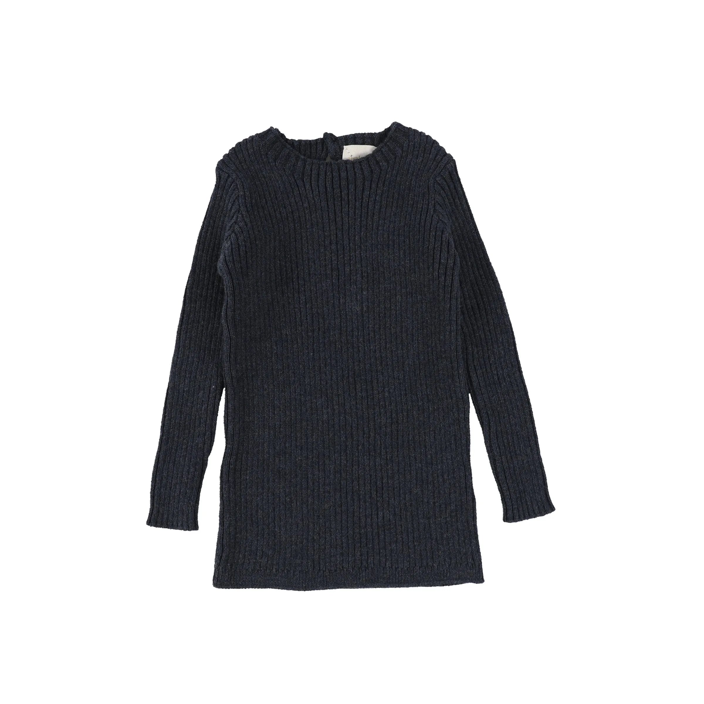 ANALOGIE LONG SLEEVE INDINGO KNIT SWEATER