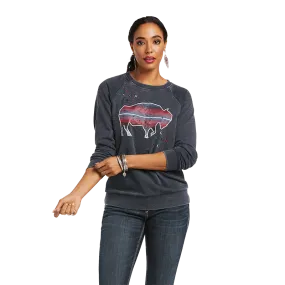 Ariat Ladies Night Star Long Sleeve Dark Sapphire Sweatshirt