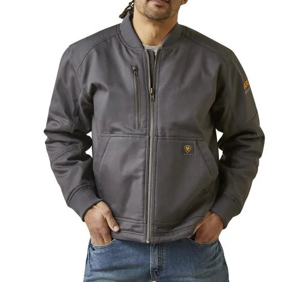 Ariat Men's Rebar DuraCanvas ™ Bomber Jacket 10046516