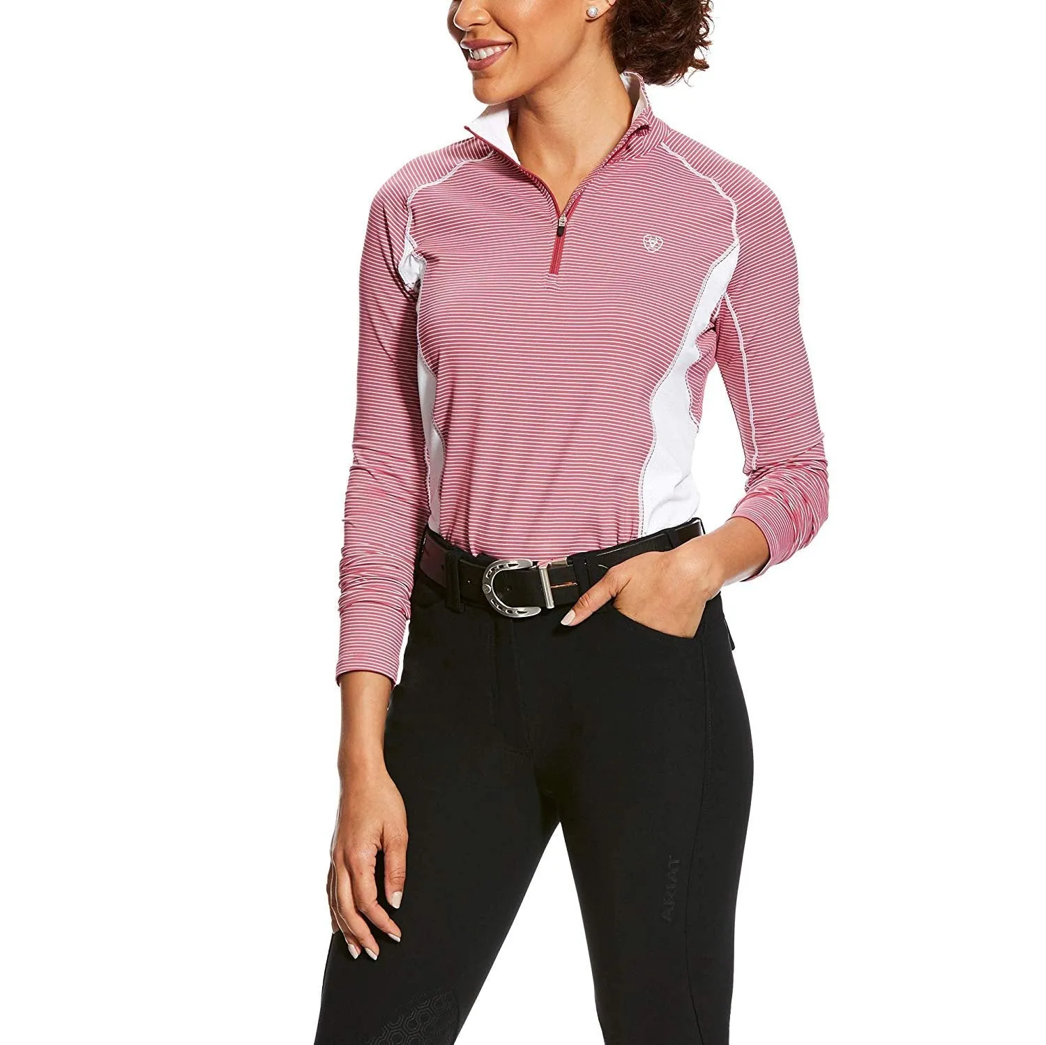 Ariat Women's Tri Factor 1/4 Zip Shirt