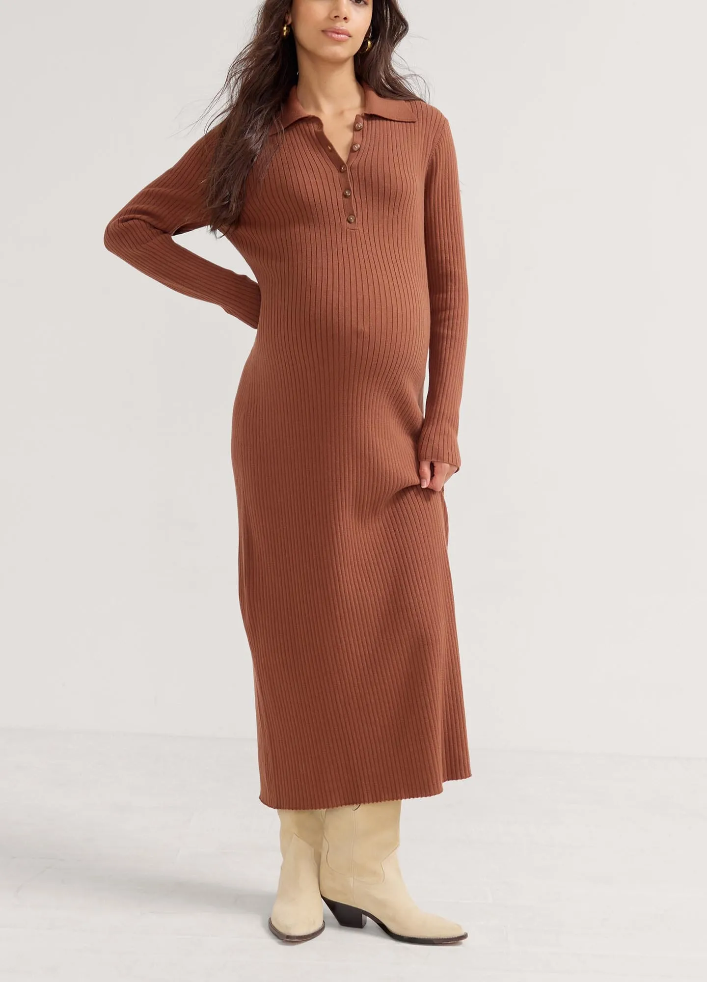 Averie Polo Sweater Dress