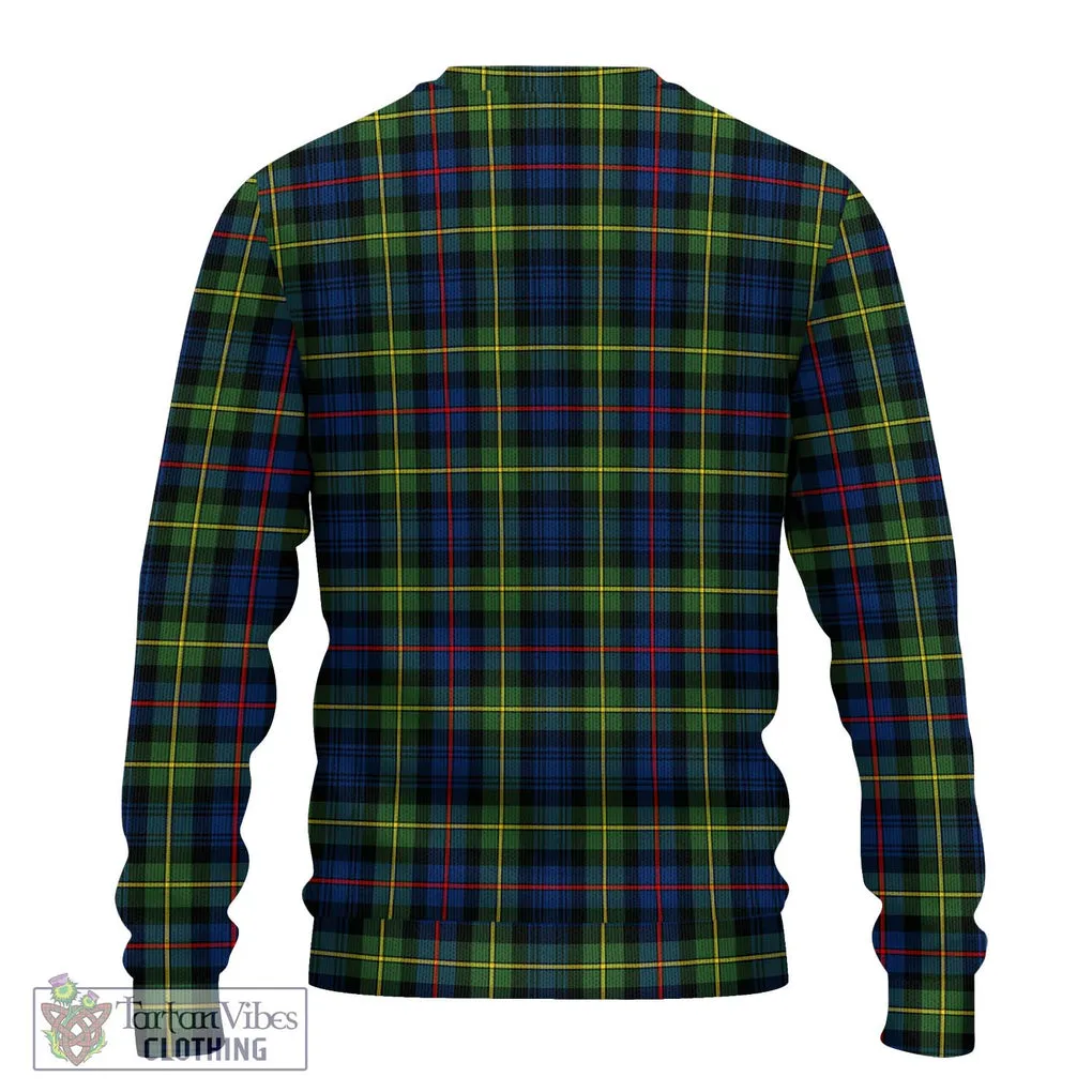 Bailey Modern Tartan Ugly Sweater with Family Crest DNA In Me Style