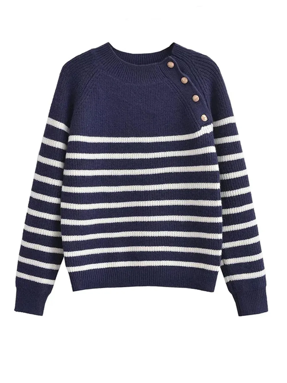 Baylee Striped Knit Sweater