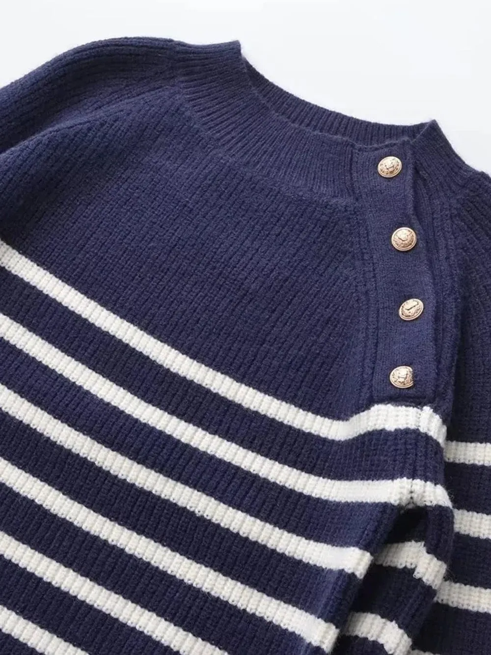 Baylee Striped Knit Sweater