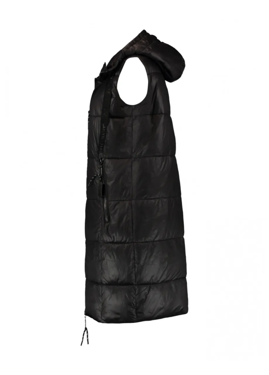 Blake Black Puffer Gilet