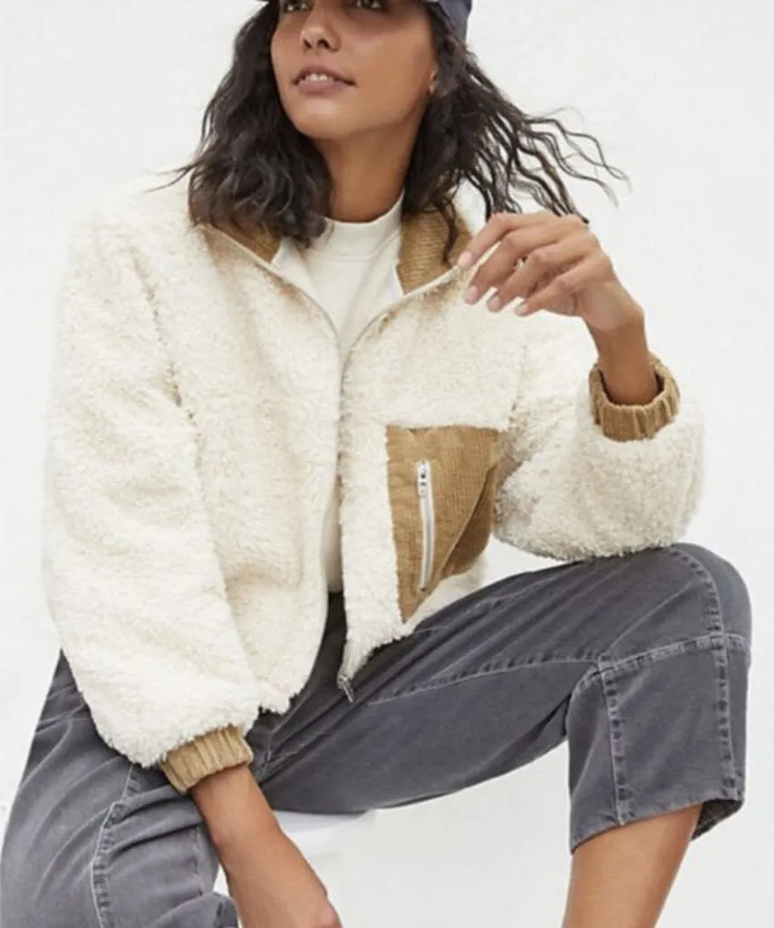 *Blank NYC Anthropologie Sherpa jacket