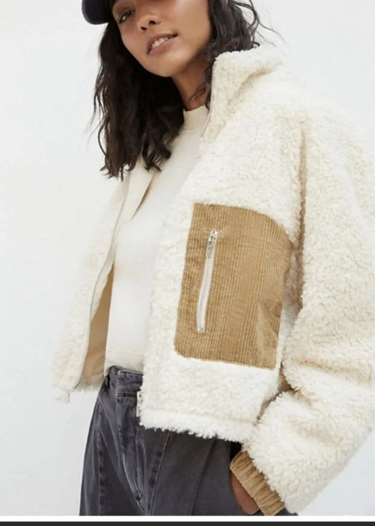 *Blank NYC Anthropologie Sherpa jacket