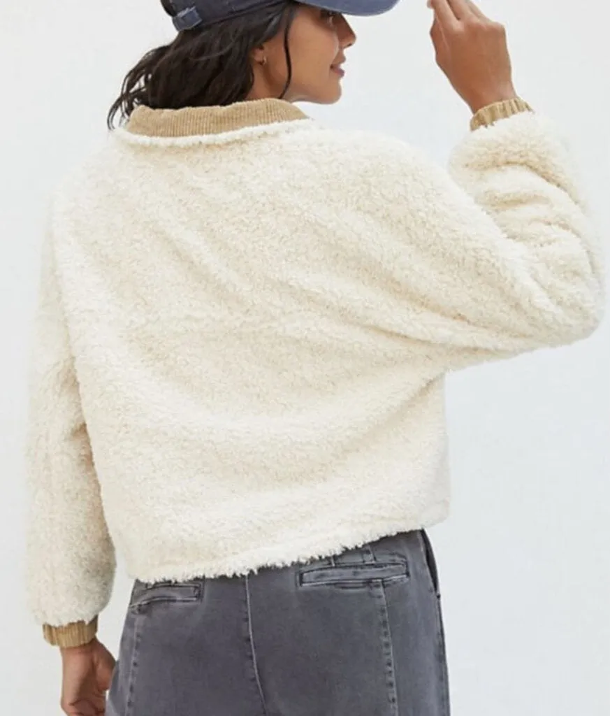 *Blank NYC Anthropologie Sherpa jacket