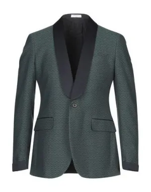 Boglioli Man Blazer Dark green 38 suit