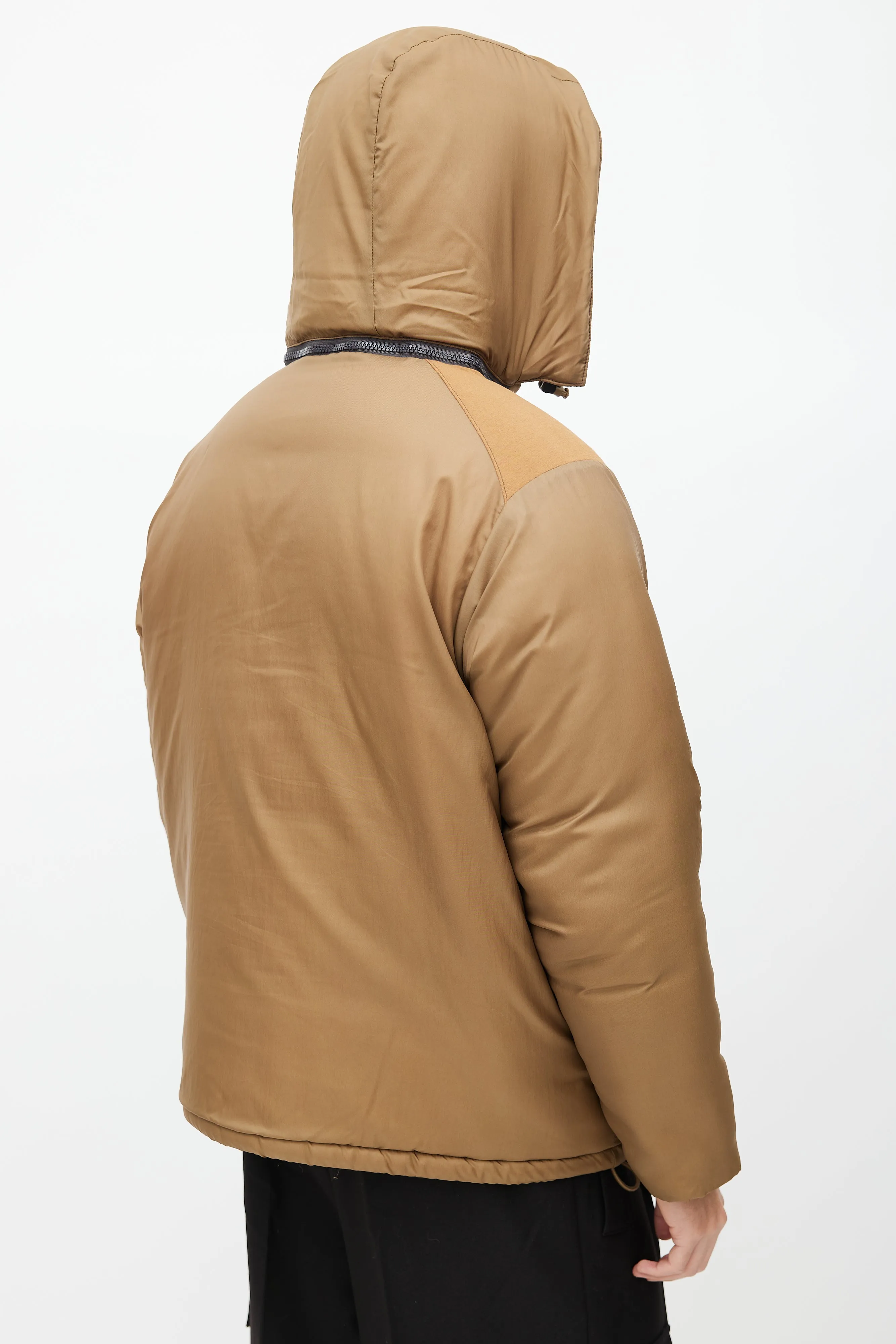 Brown L7 Puffer Jacket