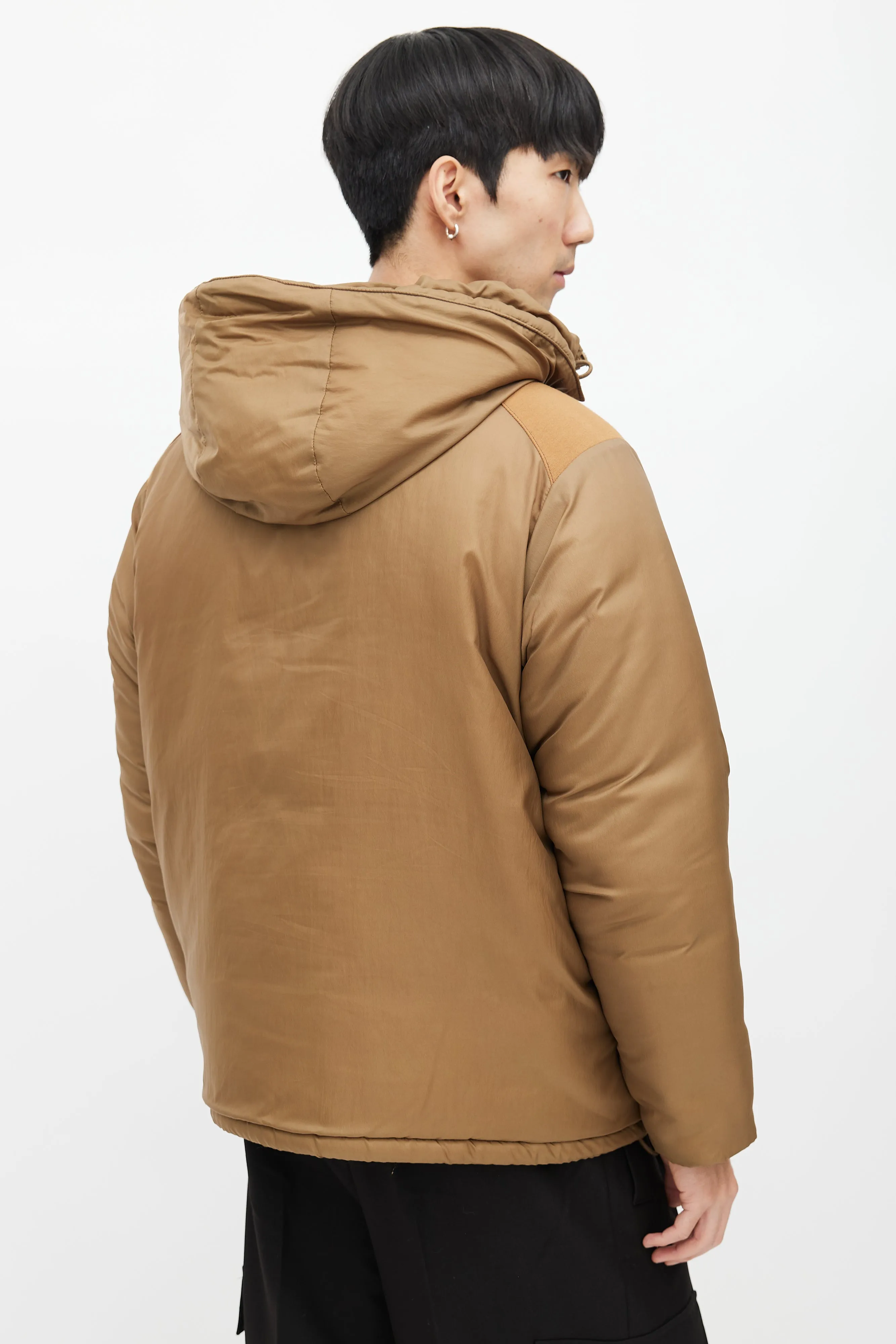 Brown L7 Puffer Jacket