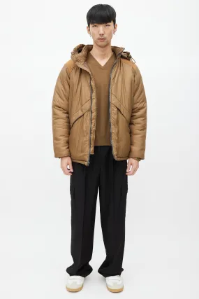 Brown L7 Puffer Jacket