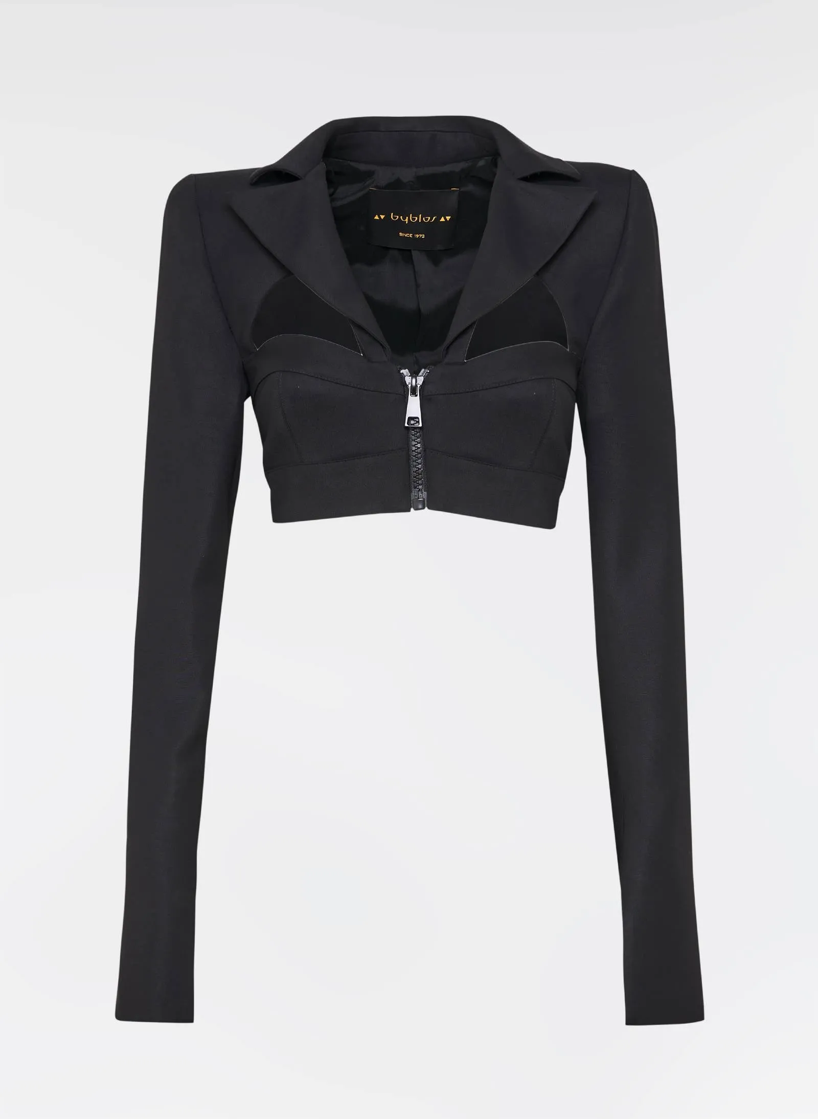 Bustier Crop Blazer