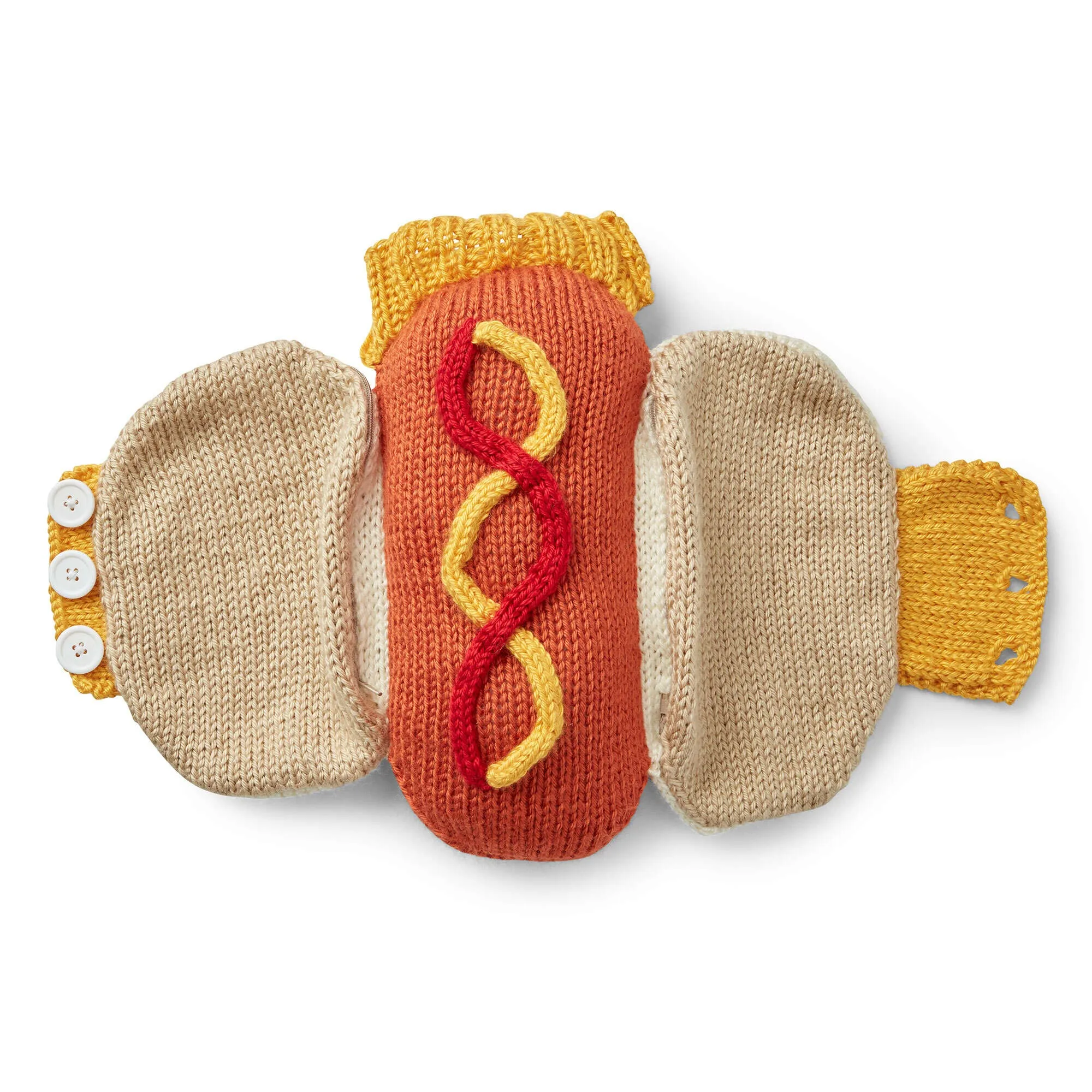 Caron Knit Hot Diggety Dog Coat