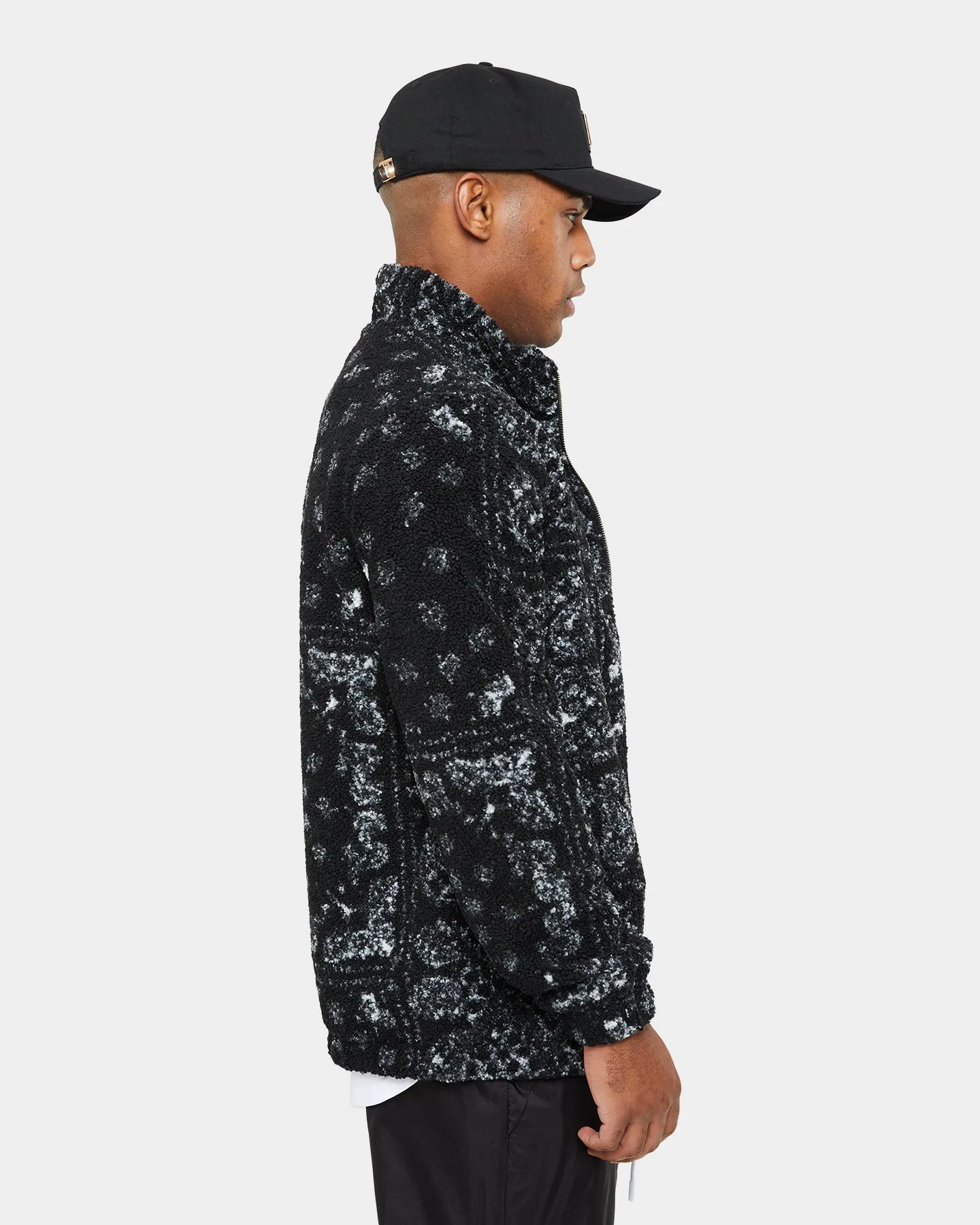 Carre Bandana Ultra Sherpa Jacket Black/White