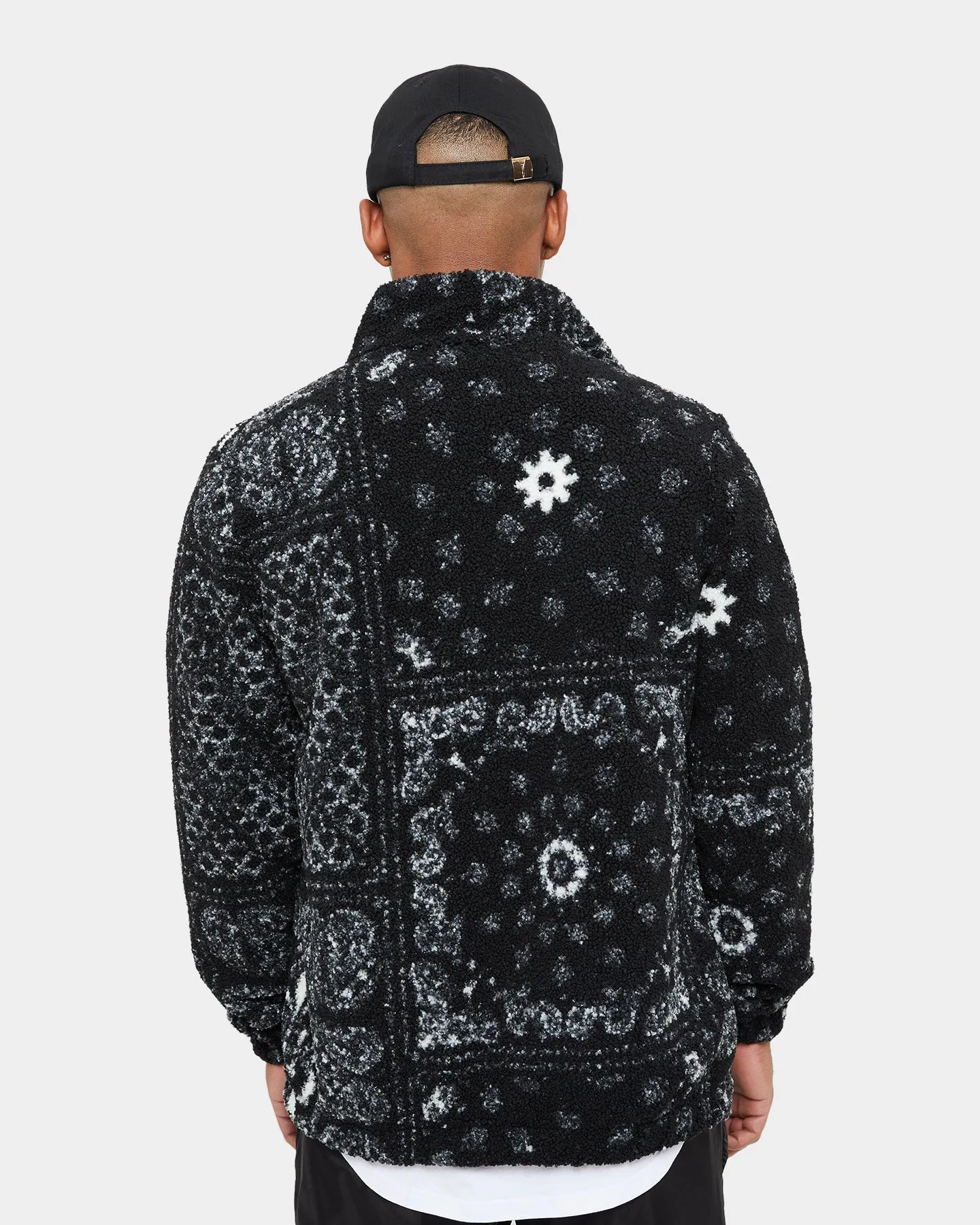 Carre Bandana Ultra Sherpa Jacket Black/White