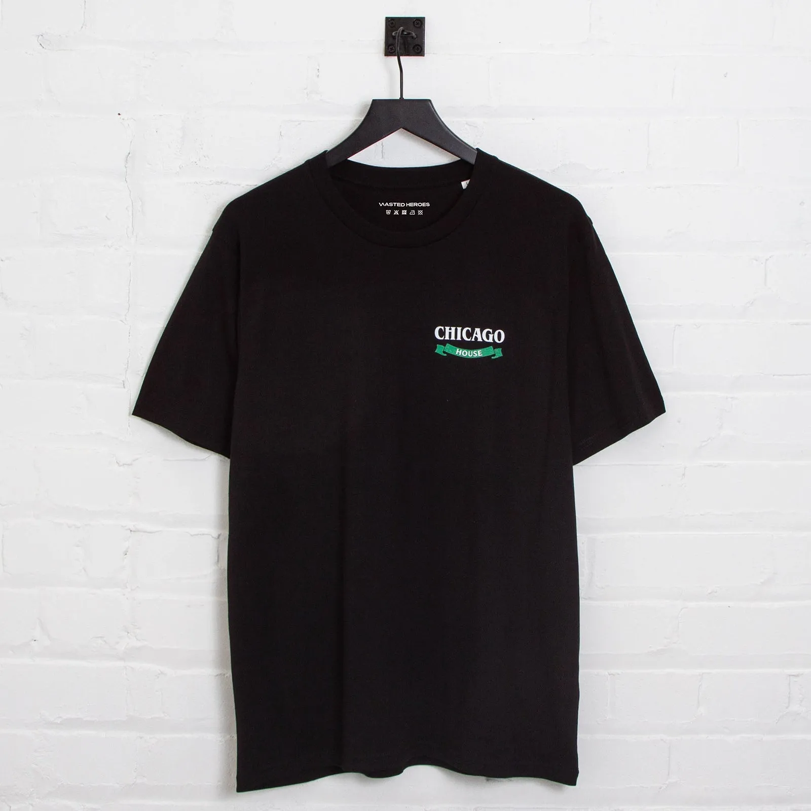 Chicago House Especial Back Print - Tshirt - Black