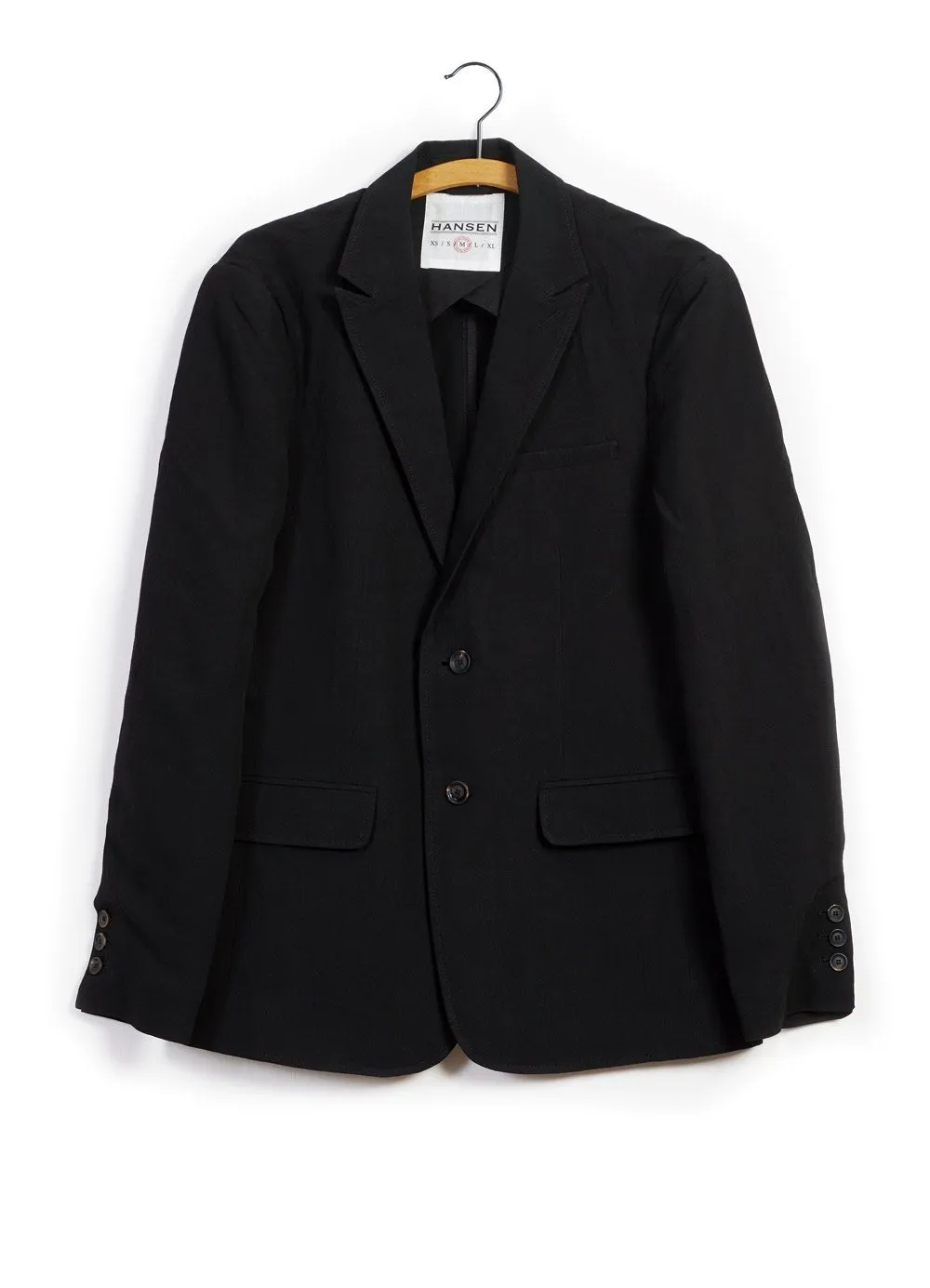 CHRISTOFFER | Two Button Blazer | Black