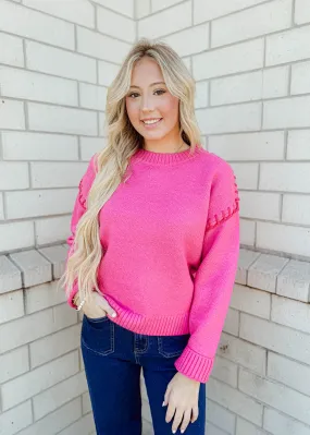 Clare Top Stitch Sweater Top