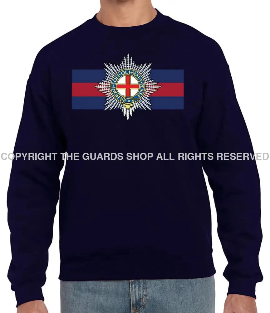 Coldstream Guards BRB Front Printed Sweater