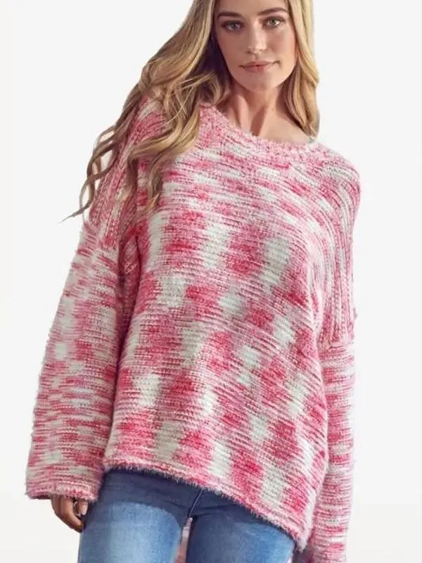 Comfortable Fuzzy Chunky Oversize Sweater (2 Options)