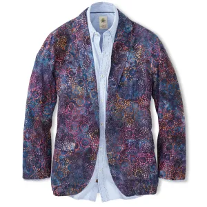 Cosmic Summer Batik Spring Blazer