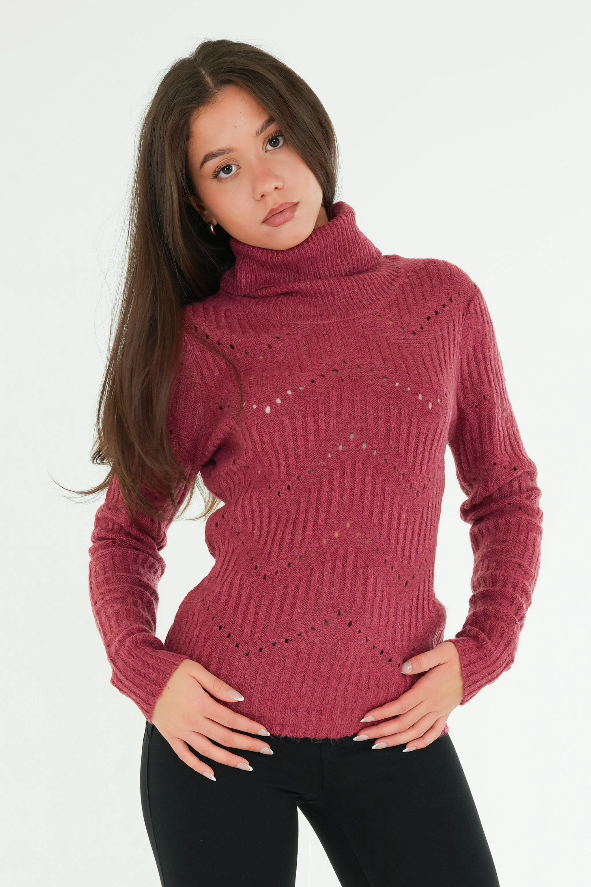 Cowl Neck Sweater