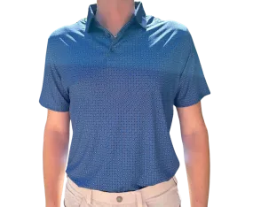 Danini Men's S/S Polo - Peri Print