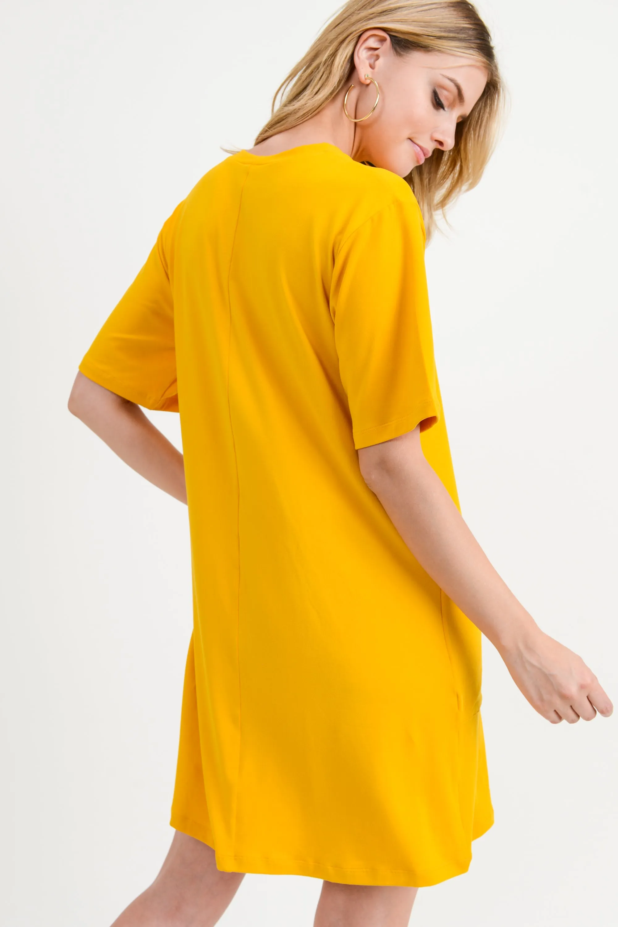 Day to Night Two Pocket T-Shirt Dress