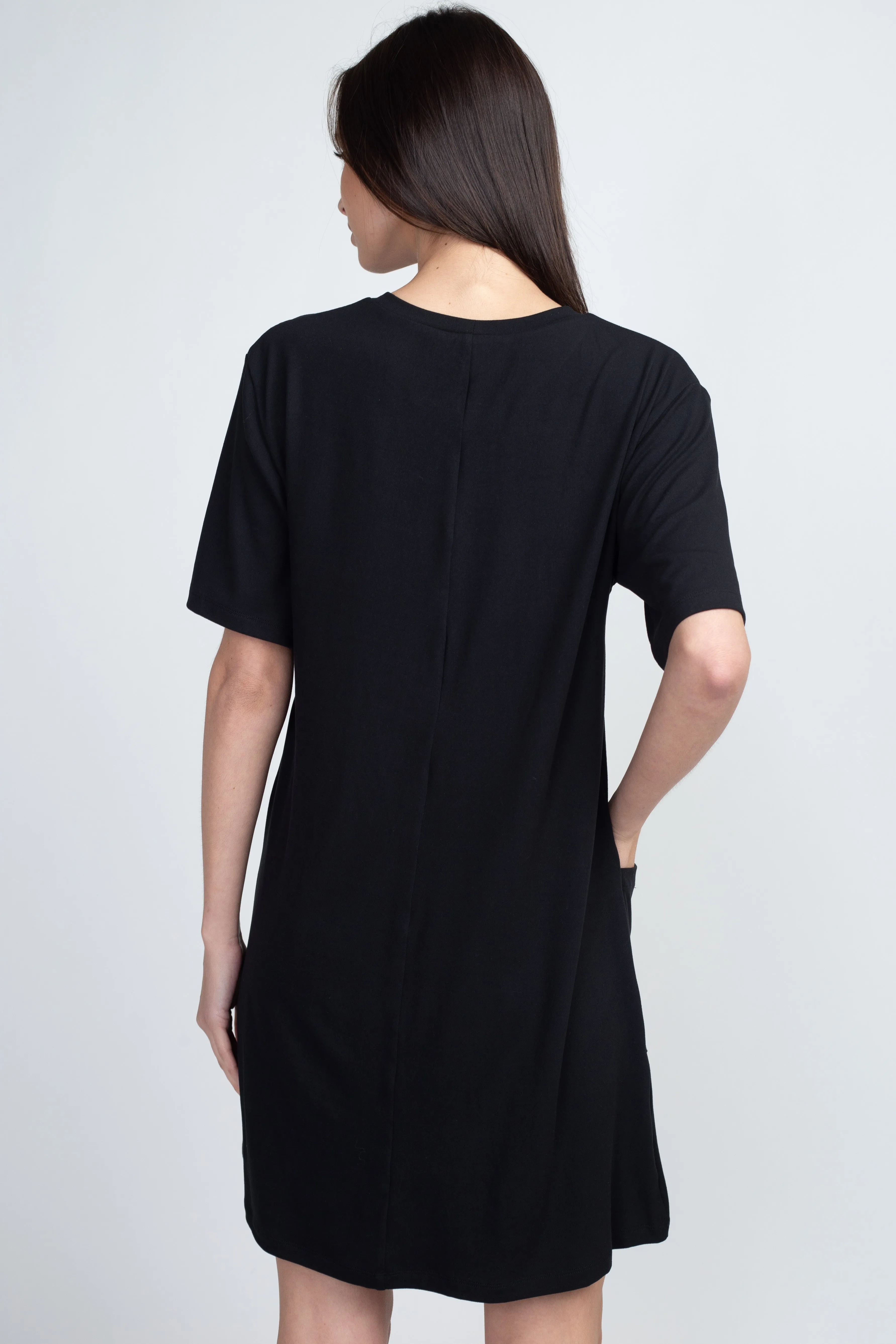 Day to Night Two Pocket T-Shirt Dress