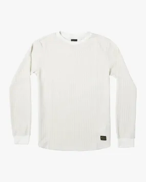 Dayshift Long Sleeve Thermal Shirt - Antique White