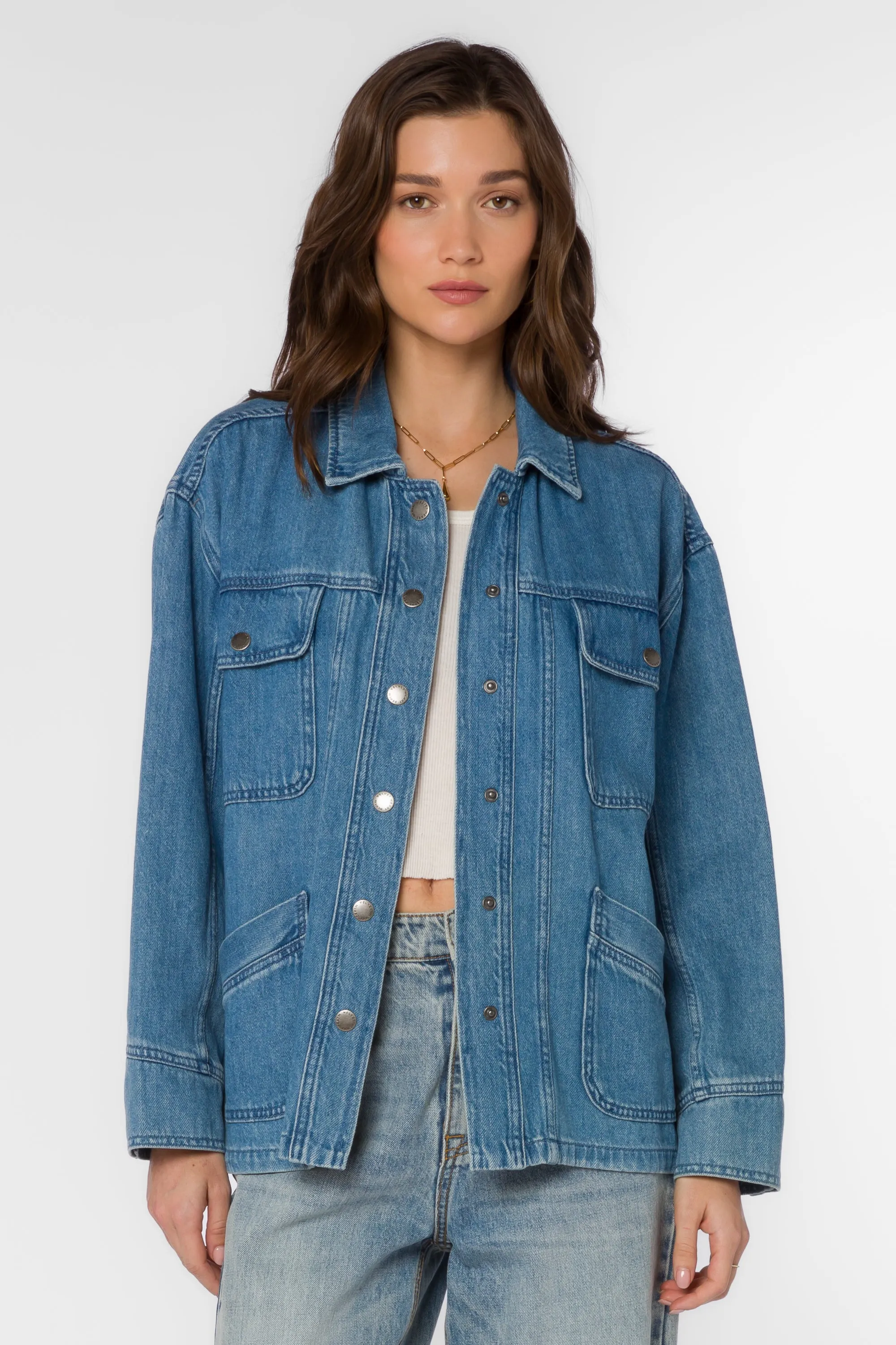 Dominic Blue Denim Jacket