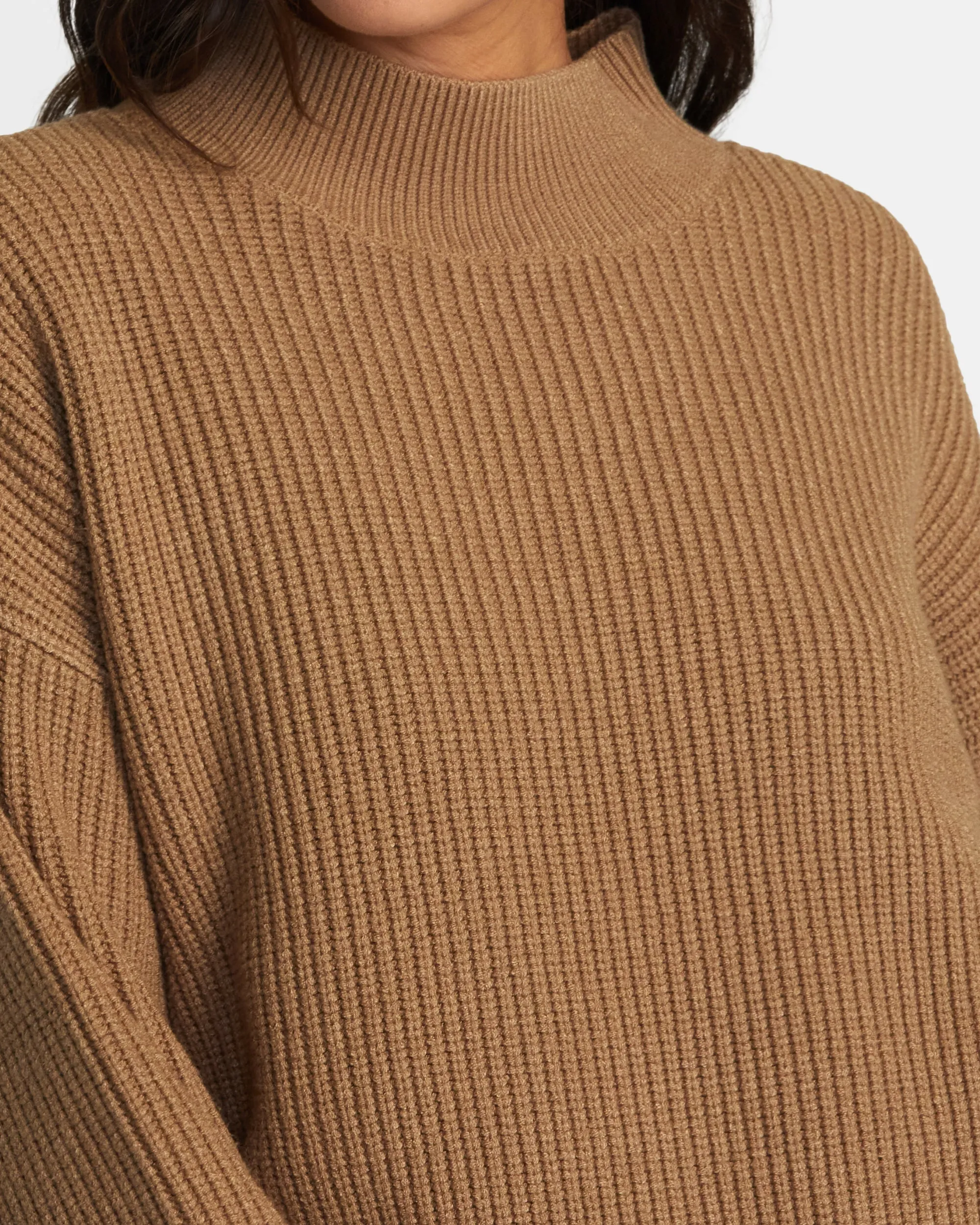 Dream Cycle Turtleneck Sweater - Ermine