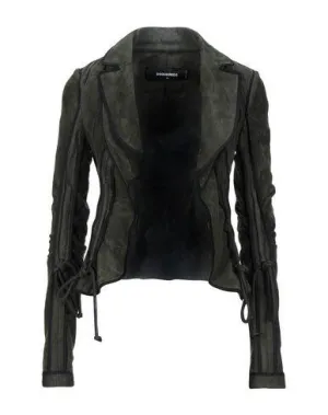 Dsquared2 Women Blazer Dark green 6 UK