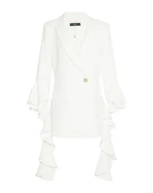 Ellery Women Blazer White 10 UK