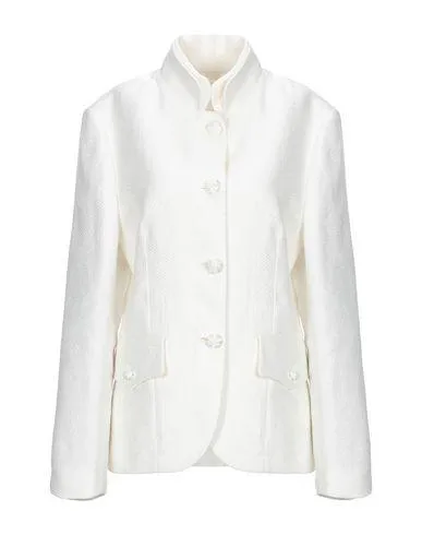 Ermanno Scervino Women Blazer White 12 UK