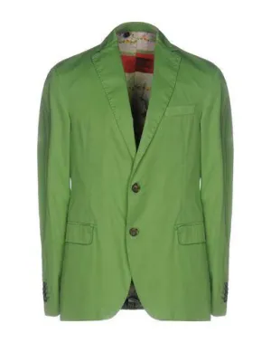 Etro Man Blazer Green 38 suit