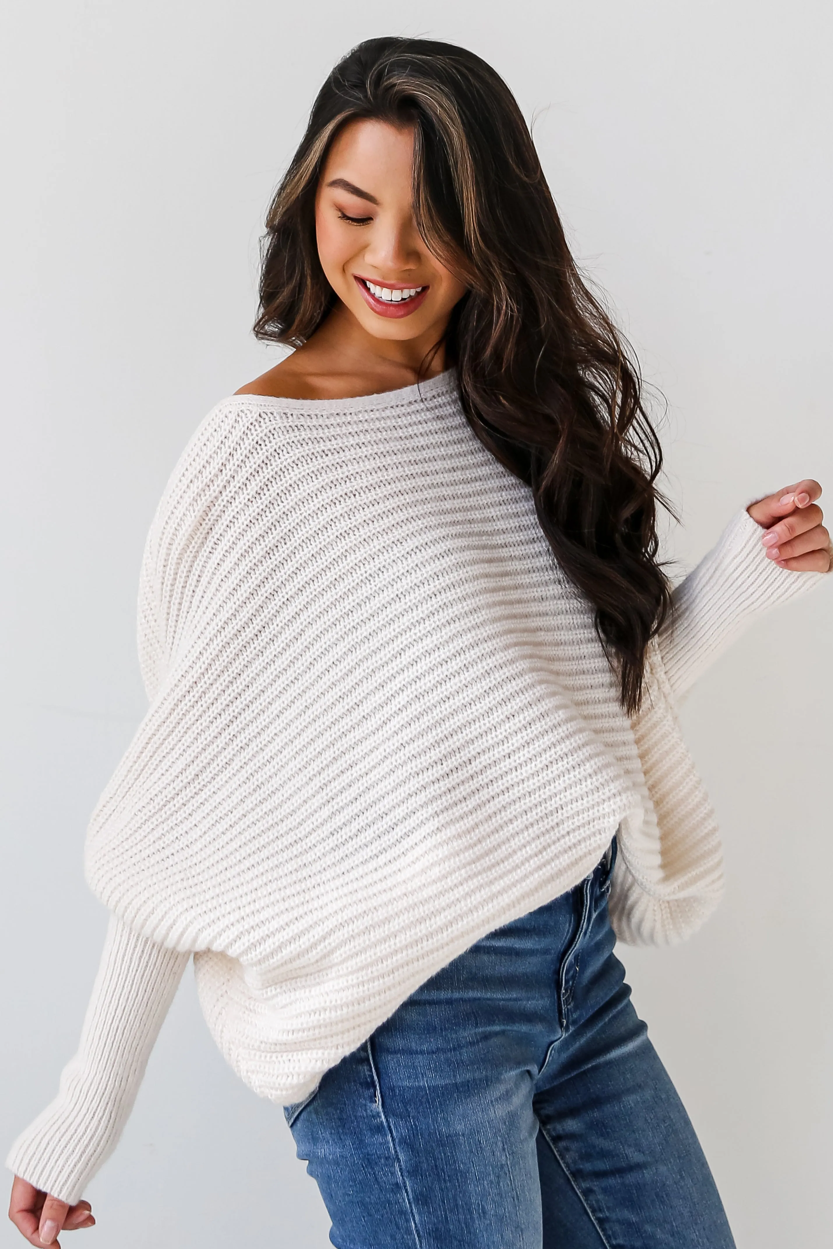 FINAL SALE - Madeline Oversized Sweater