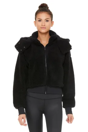 Foxy Sherpa Jacket - Black