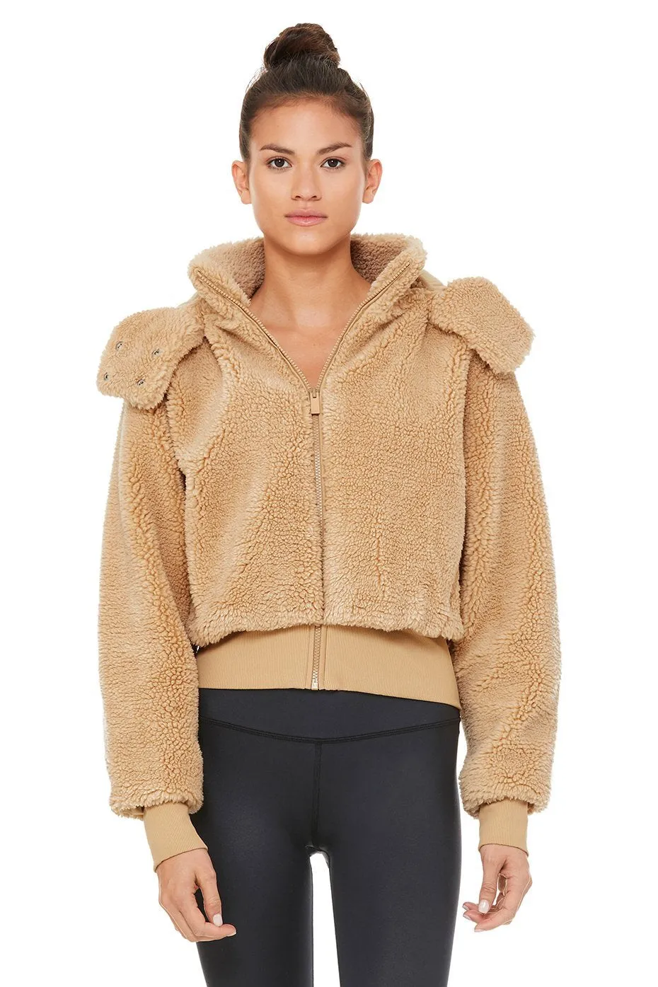 Foxy Sherpa Jacket - Camel