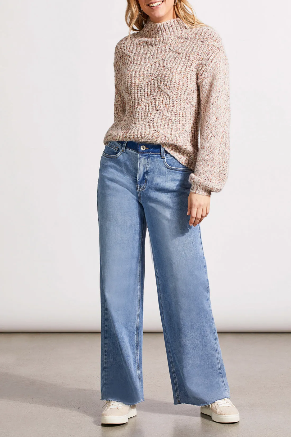 Funnel Neck Oversize Sweater