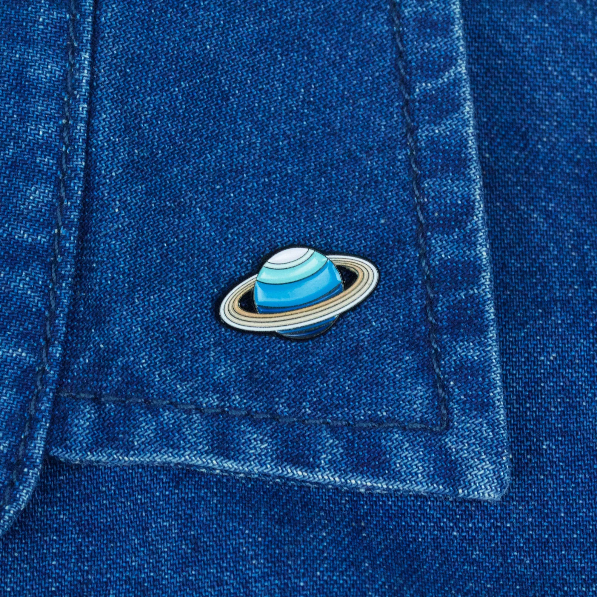 Galaxy Planet Pin