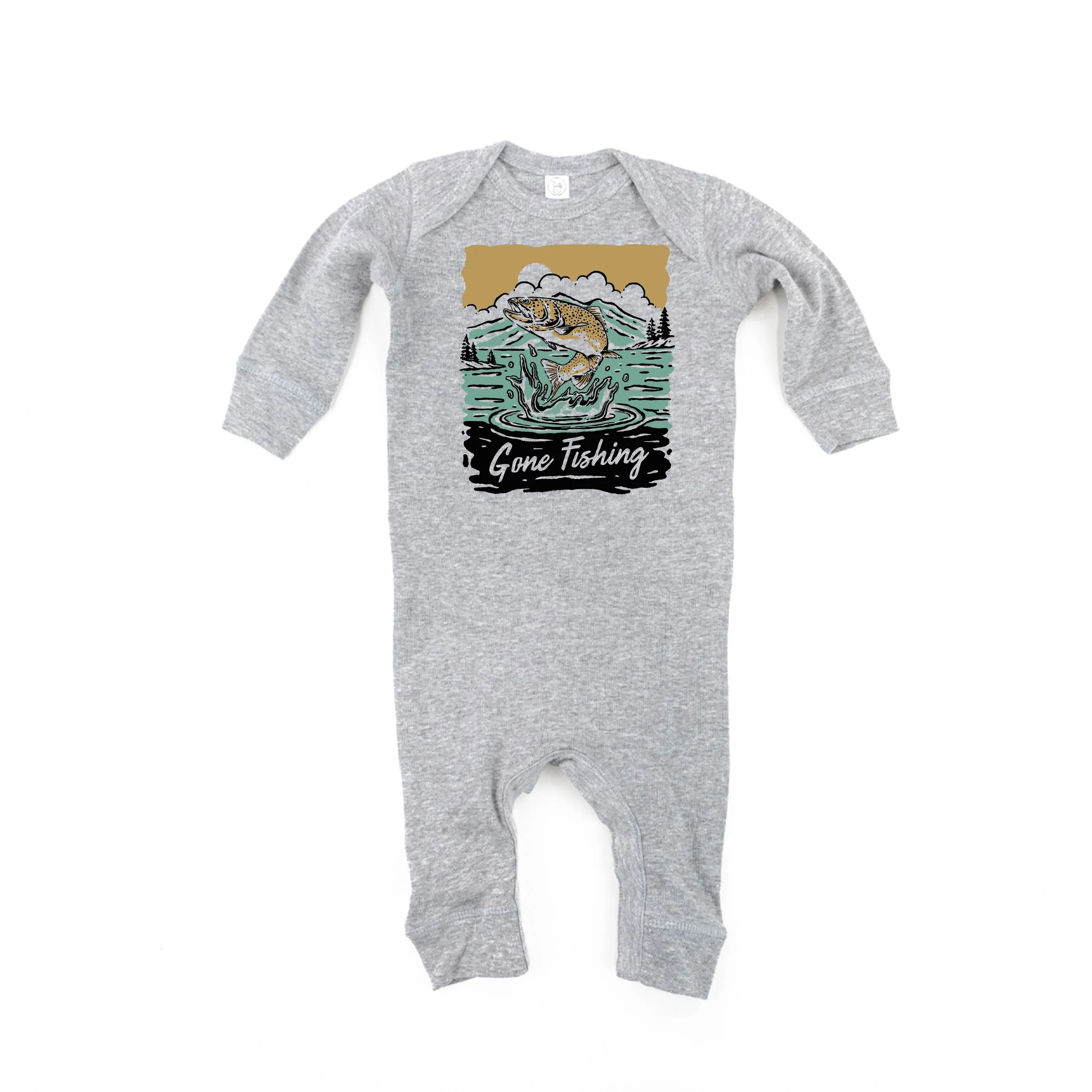 Gone Fishing - One Piece Baby Sleeper