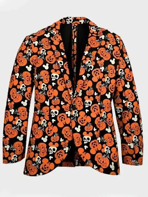 Halloween Pumpkin Blazer