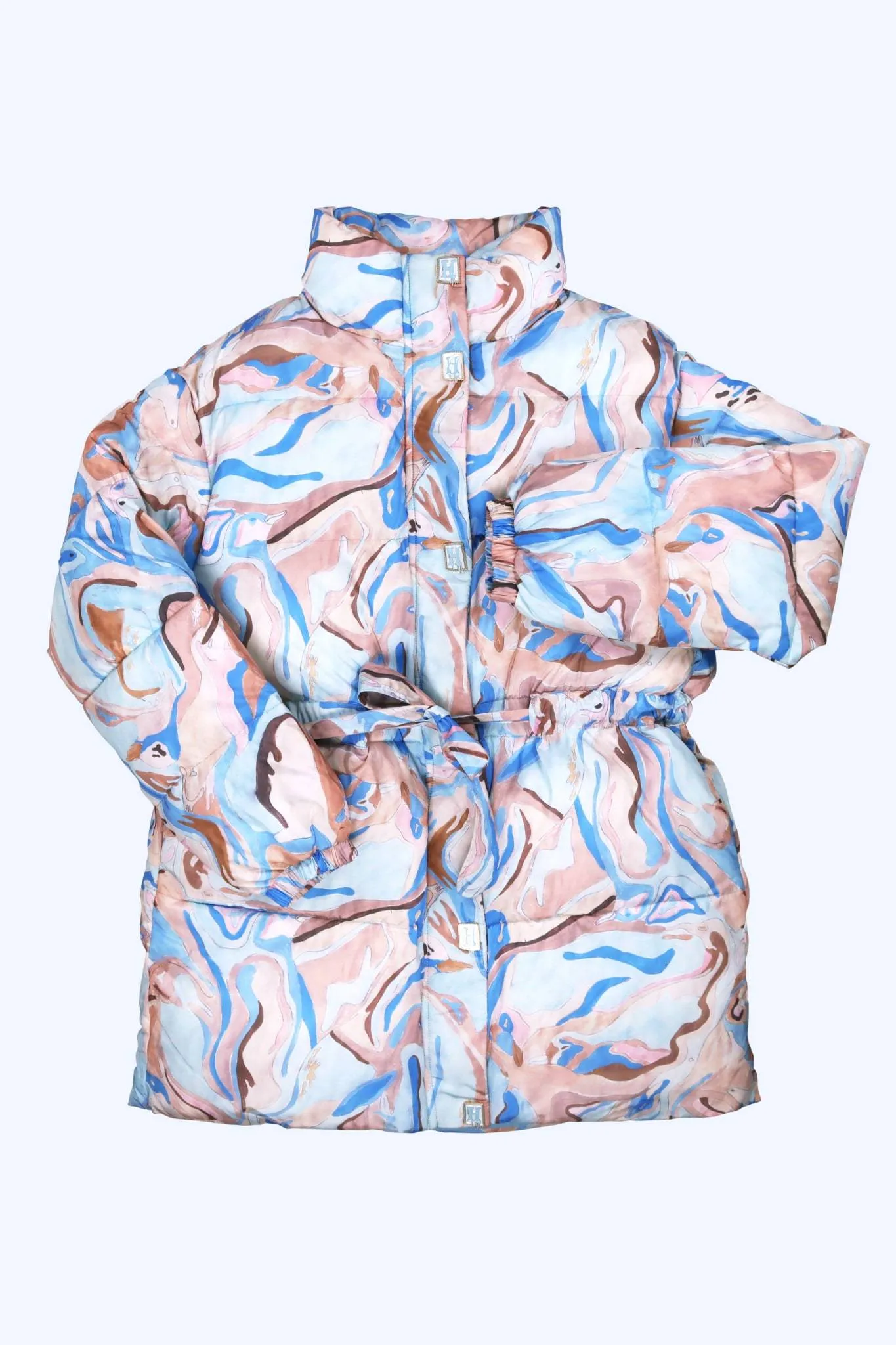 Helmstedt -  Glacier Puffer Coat : Abstract Penguin