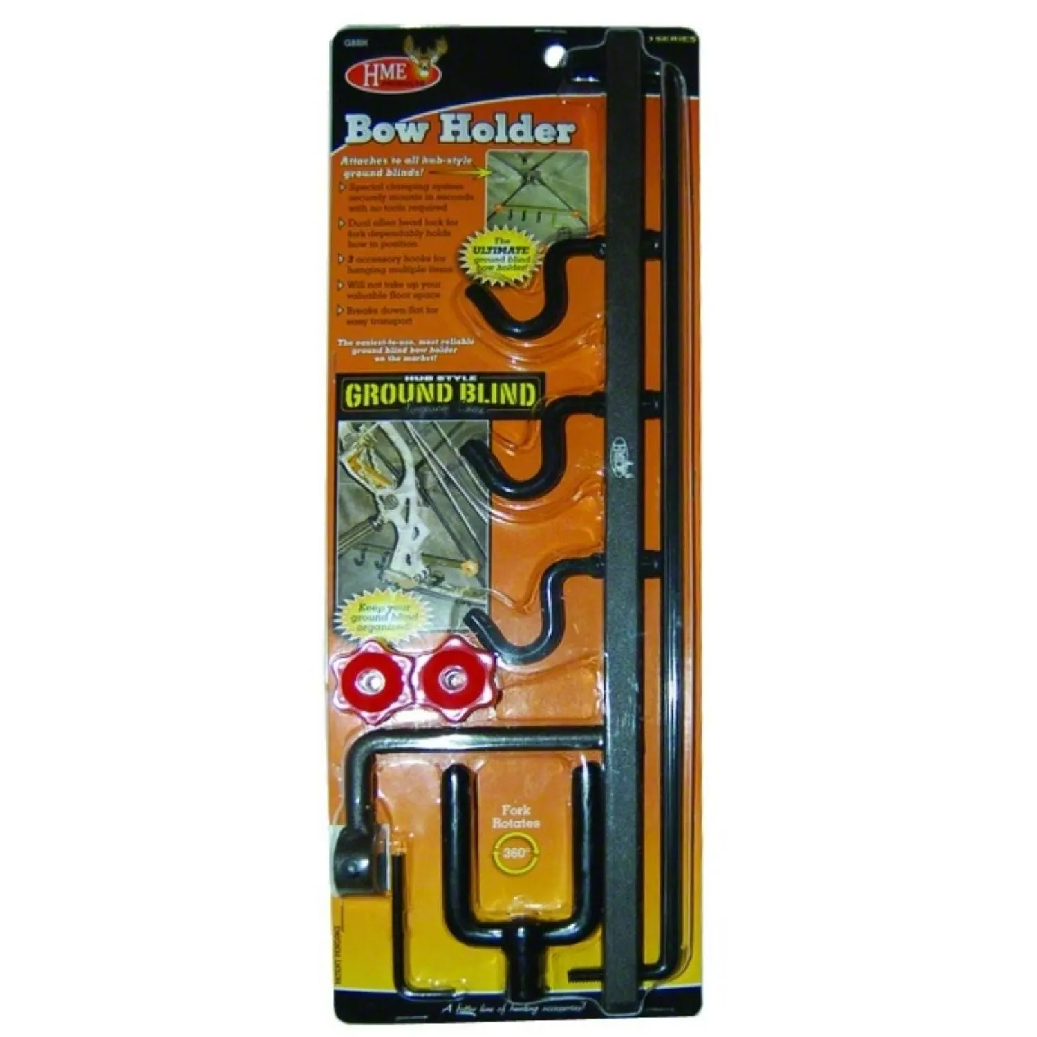 HME Ground Blind Bow Holder